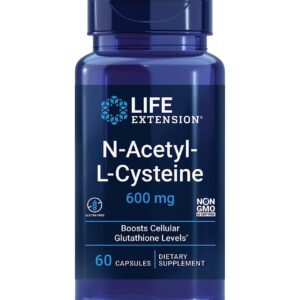 Life N-Acetyl-L-Cysteine NAC 600 mg 60 Capsules