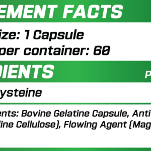 Grimlabs NAC (N-Acetyl Cysteine) 500mg 60 Caps