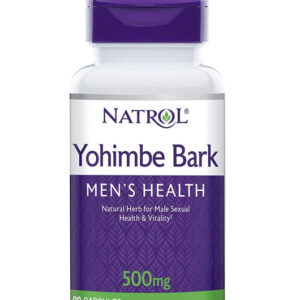 Natrol Yohimbine Bark 500 mg 90 Capsules