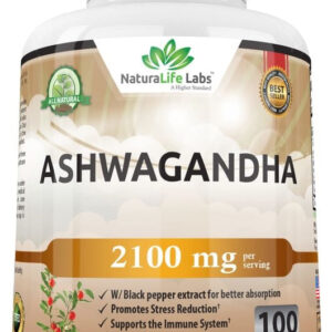 Naturalife Ashwagandha 2100 mg 100 Kapsül