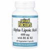 Natural Factors Alpha-Lipoic Acid with Thiamin B1 & B2 Antioxidants 60 Vegetarian Caps