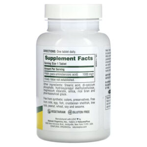 NaturesPlus Sustained Release PABA 1,000 mg 60 Tablet - Görsel 2