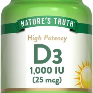Nature's Truth Vitamin D3 1000 iu 130 Caps
