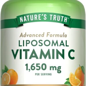 Nature's Truth Liposomal Vitamin C 1650mg 60 Softgels