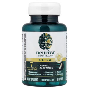 NEURIVA Ultra Brain Brain & Cognitive Focus & Memory 60 Cap