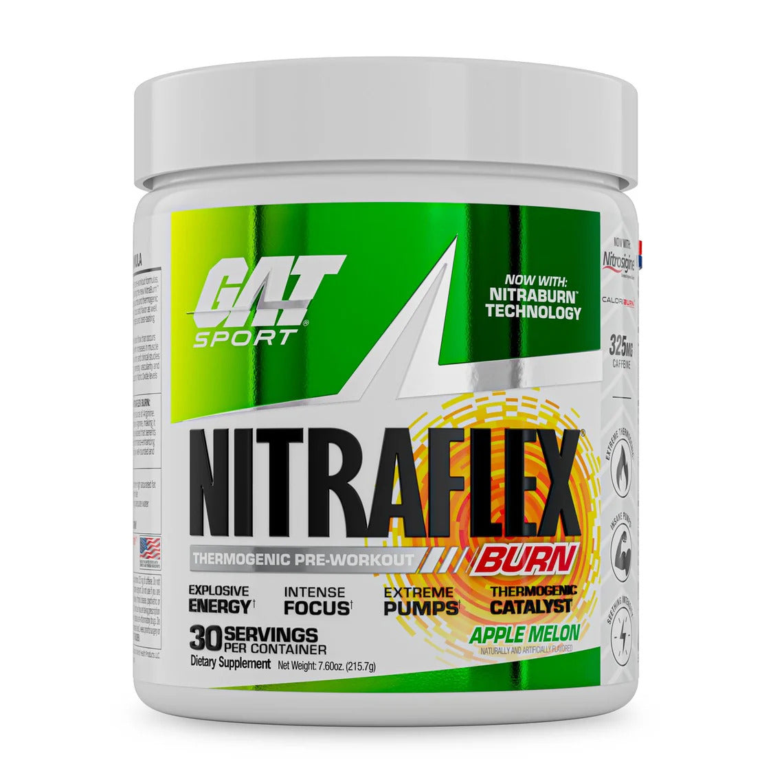 GAT NİTRAFLEX THERMO BURN TERMOJENİK RİPPED PREWORKOUT - Görsel 5