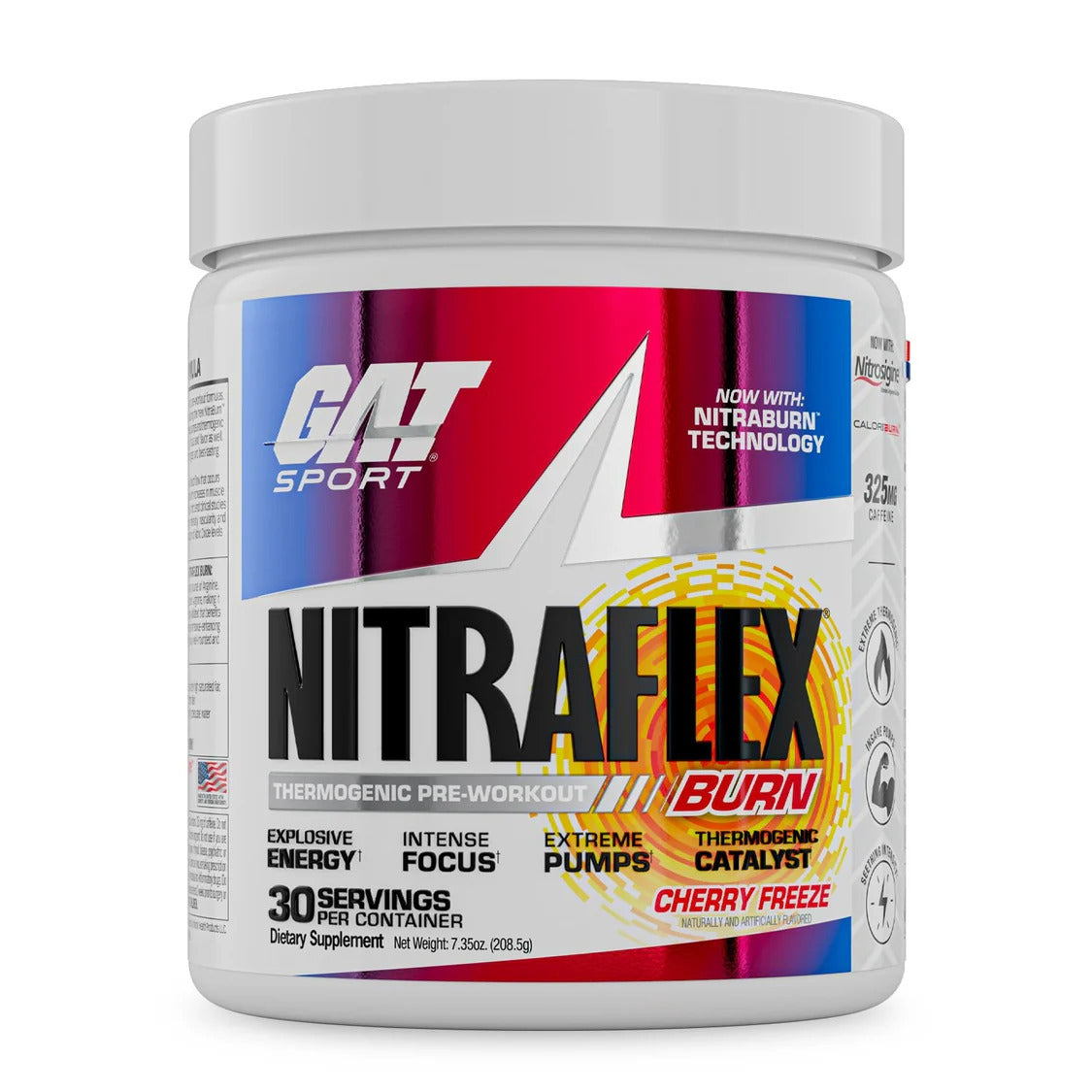 GAT NİTRAFLEX THERMO BURN TERMOJENİK RİPPED PREWORKOUT - Görsel 8