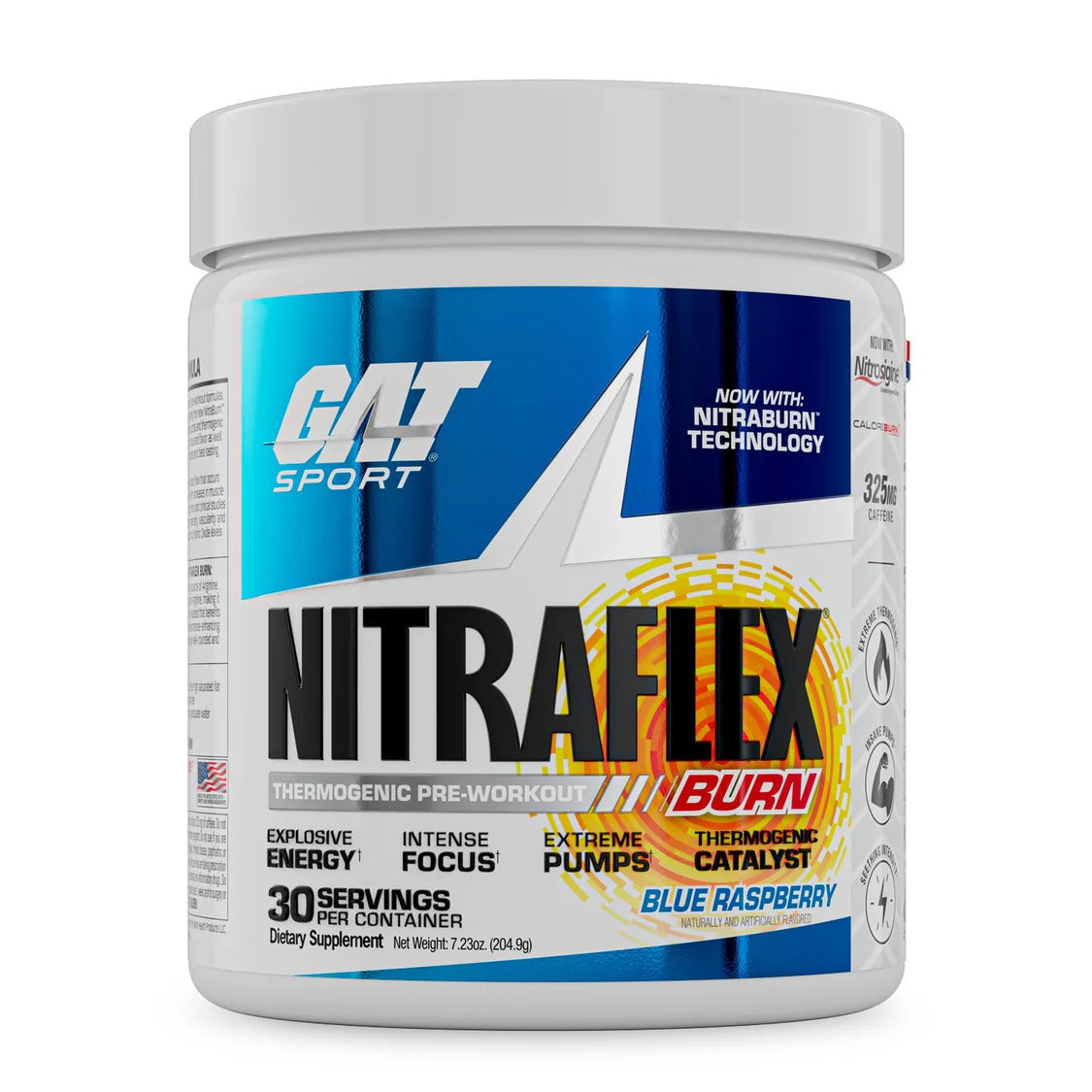 GAT NİTRAFLEX THERMO BURN TERMOJENİK RİPPED PREWORKOUT - Görsel 4
