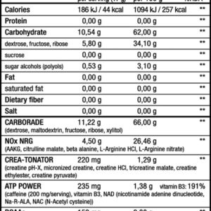 BioTech USA Nitrox Therapy Preworkout 340 g