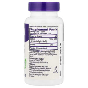 Natrol, Melatonin+B6 Vitamin 5Mg Time Release Sleep Faster 100 Tablet - Görsel 2