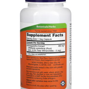 Now Foods Ashwagandha 450 Mg 90 Kapsül