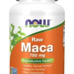 NOW Foods, Maca, Raw 750 mg, 90 Veg Capsules