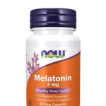 NOW MELATONİN 3 MG 60 CAPS