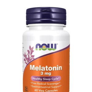 NOW MELATONİN 3 MG 60 CAPS