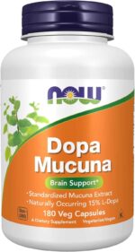 NOW Foods, Dopa Mucuna, 180 Veg Capsules