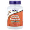 NOW Foods Chewable Papaya Enzymes Digestive Enzymes Mint and Chlorophyll 180 Lozenges