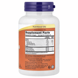 NOW Foods Super Omega 3-6-9 Fish Oil EPA DHA 90 Softgels - Görsel 2
