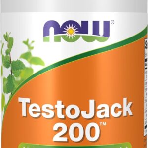 Now Testojack Tongkat + Maca + Tribulus + American Ginseng 200 Natural Testo Booster 60 Kapsül