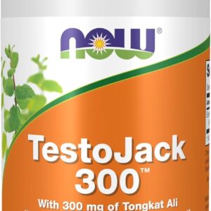 NOW Foods Tongkat Ali TestoJack 300, 300 mg, 60 Veg Capsules