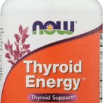 NOW Foods Thyroid Energy L-Tyrosine Copper Vitamin B-6 / B-12 90 Veg Caps