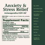 Nature's Bounty, Anxiety & Stress Relief, Ashwagandha KSM66 50 Tablets - Görsel 2