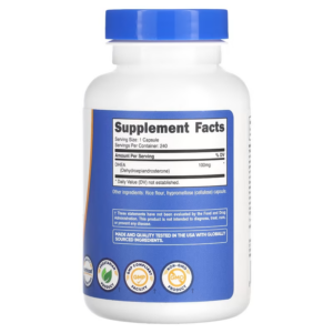 Nutricost DHEA 100mg 240 Caps - Men & Women's Boost Fertility - Görsel 2