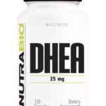 NutraBio, DHEA, 25 mg, 120 Kapsül