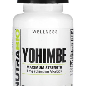 Nutrabio Labs Yohimbine 100 mg 90 Capsul
