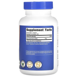 Nutricost 3 mg Boron 240 Capsules - Görsel 2