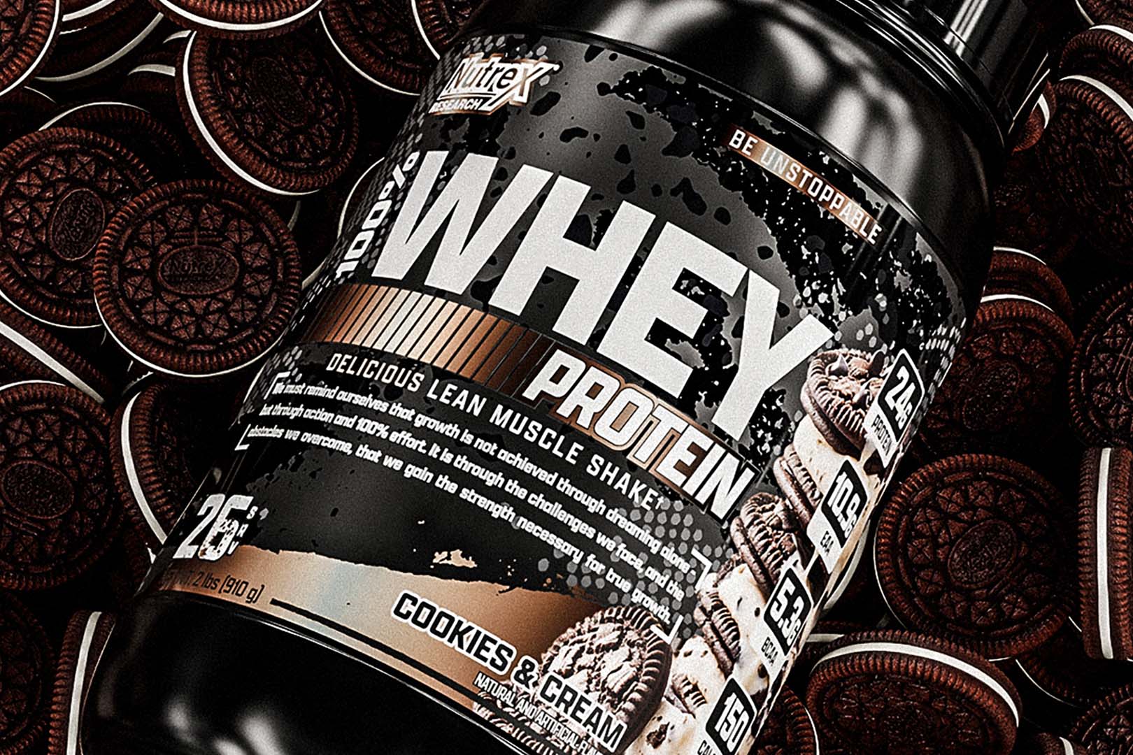Nutrex 100% Whey Premium Protein For Muscle Growth & Recovery 1 kg - Görsel 2