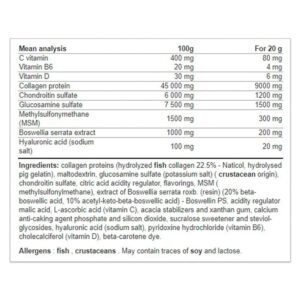 Nutrend Animal Flex - Glukozamin Gold Drınk, 400 Grams - Görsel 4