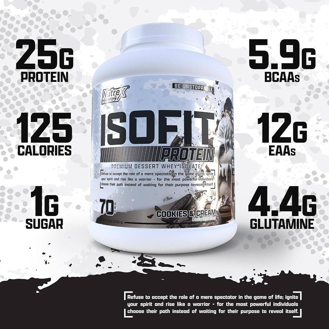 Nutrex IsoFit İsolate(İzole) Protein 2 Kg