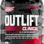 Nutrex Research Outlift Clinical Pump PreWorkout With Creatine EAA Amino Acid Complex 630 Gr