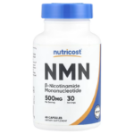 Nutricost NMN Nicotinamide Mononucleotide 500mg 60 Caps