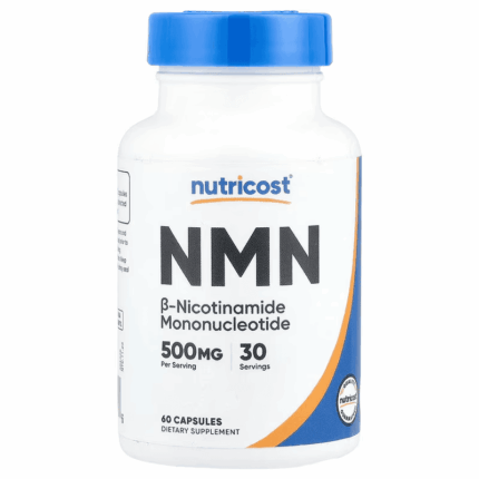Nutricost NMN Nicotinamide Mononucleotide 500mg 60 Caps