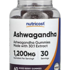 Nutricost Ashwagandha 1200 MG 60 Gummies