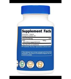 Nutricost Fisetin Capsules 100MG 60 Capsules - Görsel 2