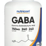 Nutricost GABA 750 MG 240 KAPSUL