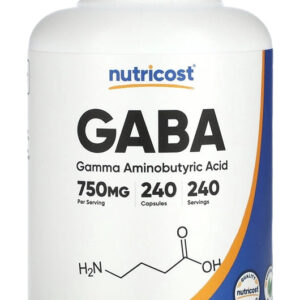 Nutricost GABA 750 MG 240 KAPSUL