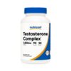 NUTRİCOST Testosterone Booster Daa , Tribulus , Maca , Lj Tongkat Ali , Horny Goat Complex 90 Caps