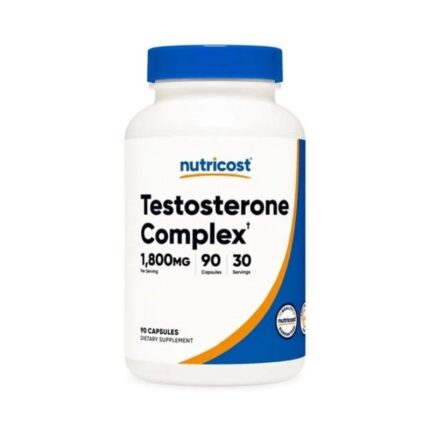NUTRİCOST Testosterone Booster Daa , Tribulus , Maca , Lj Tongkat Ali , Horny Goat Complex 90 Caps