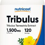 Nutricost Tribulus Terrestris Extract Men's Health 1500mg 240 Caps 45% Saponins 120 Servings