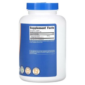 Nutricost Fadogia Agrestis 600 MG 240 Capsules - Görsel 2