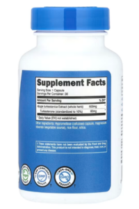 Nutricost Performance Ajuga Turkesterone 600mg 30 Caps - Görsel 2