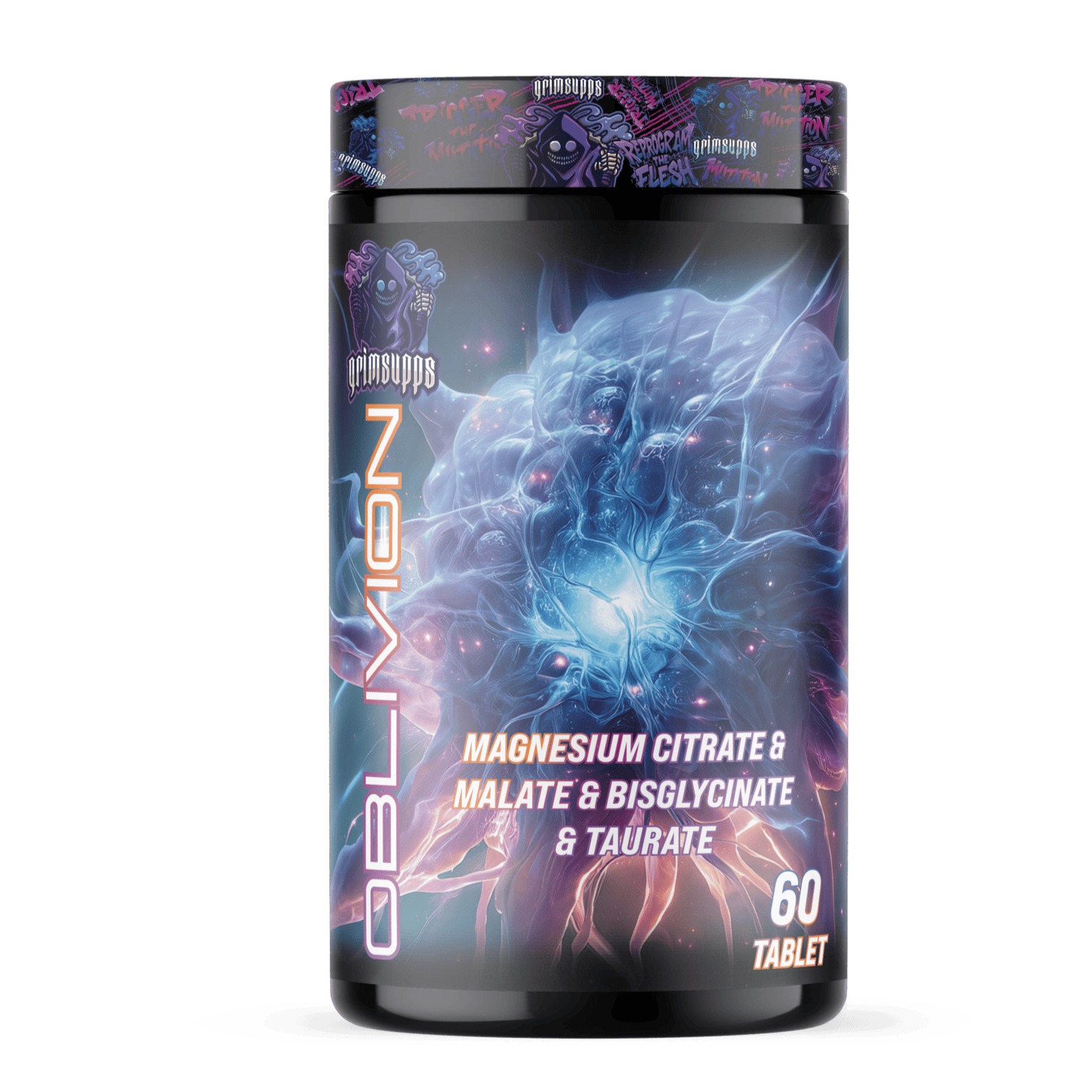 Grimsupps 4'lü Vitamin Seti - Magnezyum, Omega 3, Glukozamin, Tribulus - Görsel 4