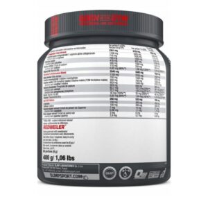 OLİMP Redweiler Preworkout Powder 480 GR 80 Servis - Görsel 2