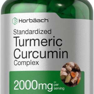 Horbäach Turmeric Curcumin with Black Pepper 90 Caps