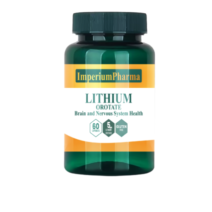 ImperiumPharma Lithium Orotate 5 mg 60 Veggie Capsules
