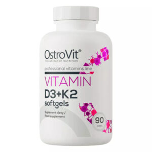 OstroVit Vitamin D3 2000 IU + K2 90 Softgels - Görsel 2