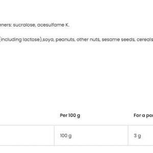 Ostrovit D-Aspartic Acid / DAA Powder 200 gr Toz form – 66 SERVİS